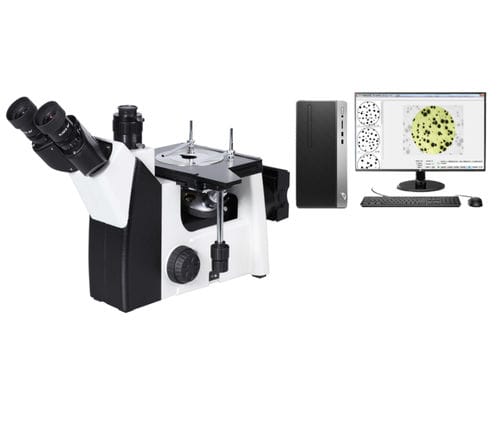 Microscope métallographique - Chengyu Testing Equipment Co.,Ltd - de laboratoire / trinoculaire