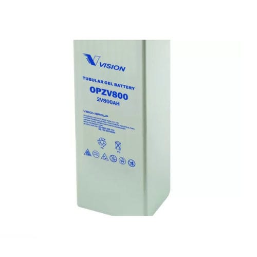 Batterie OPzV gel - V series - Vision Group - de bloc / 2 V / pour équipement de télécommunications