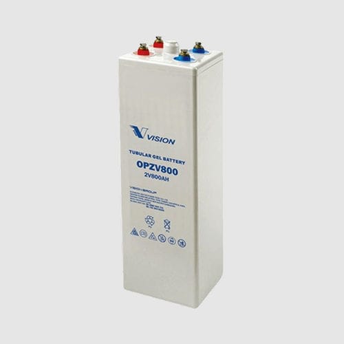 Batterie OPzV gel - V series - Vision Group - de bloc / 2 V / pour haute température