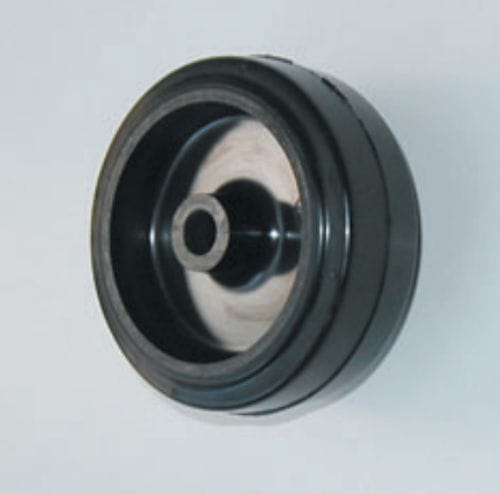 Roue monobloc - HT RUBBER - Fabbrica Italiana Ruote - en caoutchouc / à faible bruit / résistante à la chaleur