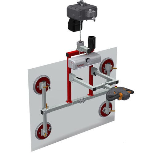 Palonnier à ventouse pour plaque de verre - UGL 1 - Liftop - Manutention ergonomique - horizontal