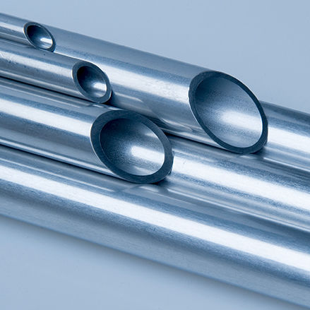 Tube extrudé - Hydro - en aluminium / de chauffage / enroulé