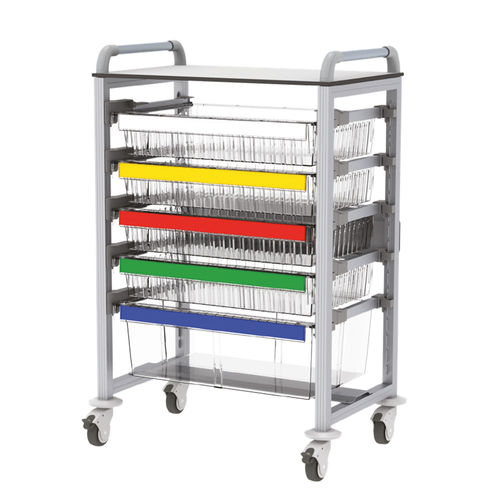 Chariot desserte - HYG-CRT98-E - Pegasus-Storage - aluminium / à roulettes