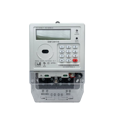 Compteur d'énergie électrique monophasé - EM129115 STS - IVY METERING - sur rail DIN / résidentiel / avec communication intégrée