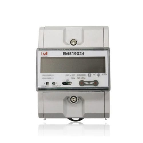 Compteur d'énergie électrique triphasé - EM519024  - IVY METERING - sur rail DIN / RS-485 / certifié MID