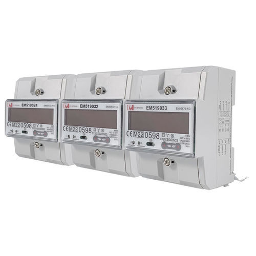 Compteur d'énergie électrique triphasé - EM5190 series - IVY METERING - sur rail DIN / RS-485 / certifié MID