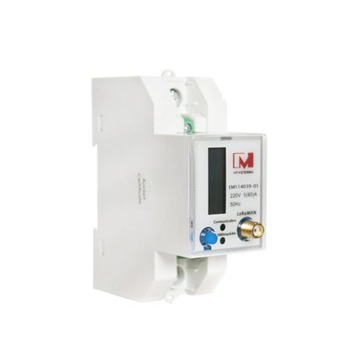 Compteur d'énergie électrique monophasé - EM114039-01  - IVY METERING - sur rail DIN / prépayé / avec communication intégrée