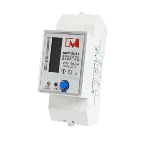 Compteur d'énergie électrique monophasé - EM113016  - IVY METERING - sur rail DIN / RS-485 / avec afficheur LCD