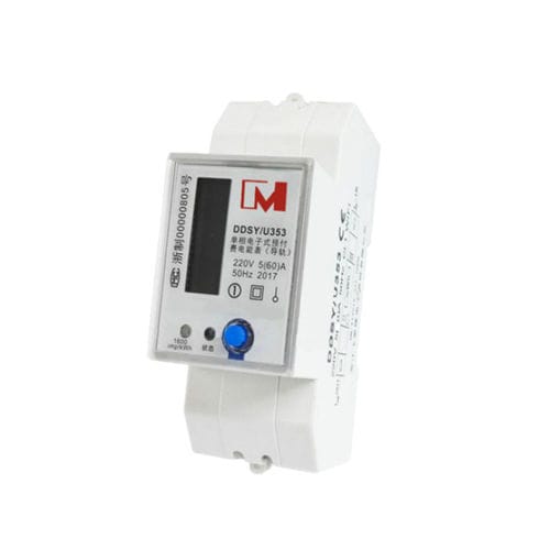 Compteur d'énergie électrique monophasé - EM114 series - IVY METERING - sur rail DIN / avec afficheur LCD / 50 Hz