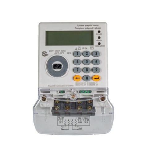 Compteur d'énergie électrique monophasé - EM124041  - IVY METERING - sur rail DIN / RS-485 / sortie à impulsion
