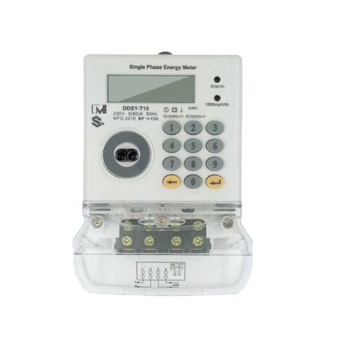 Compteur électrique monophasé - EM124033  - IVY METERING - sur rail DIN / avec afficheur LCD / 50 Hz