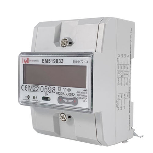 Compteur d'énergie électrique triphasé - EM519033 - IVY METERING - sur rail DIN / certifié MID / Modbus