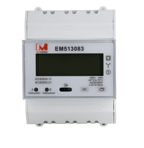 Compteur d'énergie électrique triphasé - EM513084  - IVY METERING - sur rail DIN / RS-485 / résidentiel