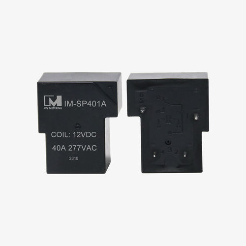 Relais électromécanique 12 Vcc - IM-SP401A - IVY METERING - 230 Vca / compact / monophasé