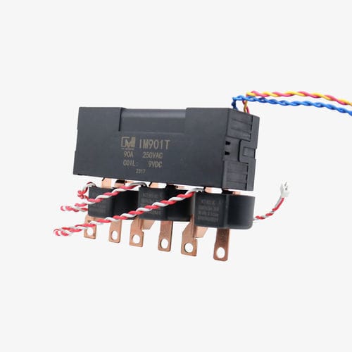 Relais électromécanique monophasé - IM901T  - IVY METERING - 90 Vcc / 3NO/NF / compact