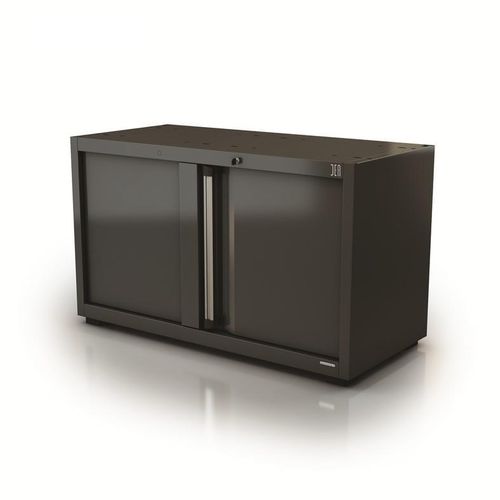 Armoire d'atelier - AR-176.11 - DEA WORKLAB SRL - sur pieds / double porte / en polyester