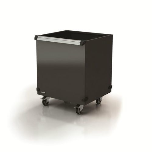 Chariot de transport - AR-343.10 - DEA WORKLAB SRL - de laboratoire / aluminium / pour conteneur à déchets