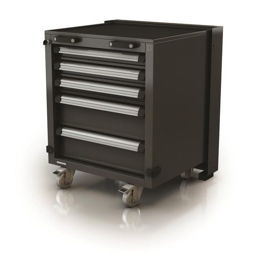 Chariot d'atelier - AR-114.11 - DEA WORKLAB SRL - aluminium / 5 niveaux / porte panneau