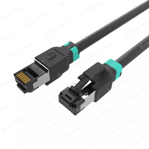 Cordon de brassage téléphonique - 5E-FT-02-BK-0100-05 - CRXCONEC - RJ45 / catégorie 5e