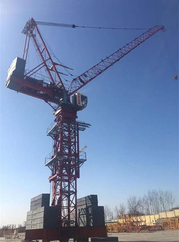 Grue fixe - CTL110(D4015) - Dahan Technology Co., Ltd. - à flèche relevable / à tour / pour chantier