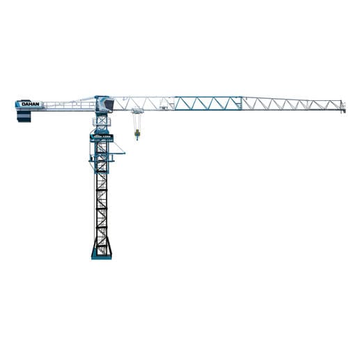 Grue à tour topless - QTZ250(7025) - Dahan Technology Co., Ltd. - fixe / à flèche / télescopique