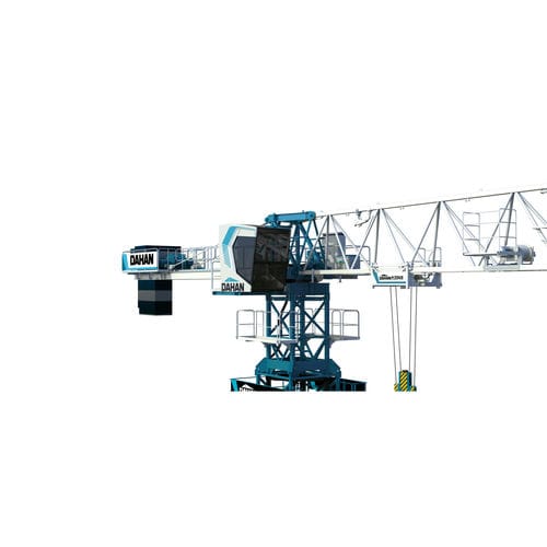 Grue à tour topless - QTZ500(8522) - Dahan Technology Co., Ltd. - fixe / à flèche / télescopique