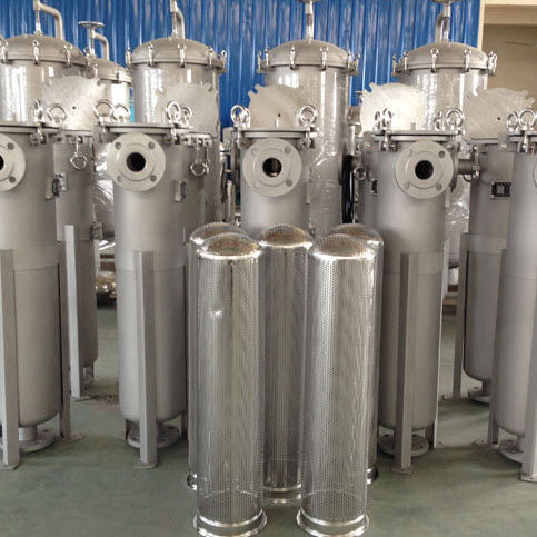 Filtre à liquide - SIIC - SuZhou KoSa Environmental Protection CO.,LTD - à sac / en acier inoxydable / de grande capacité
