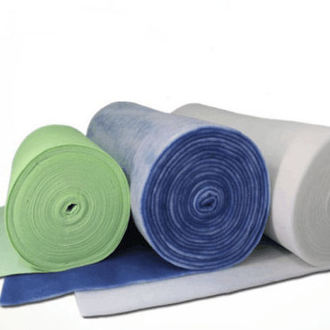 Matériau filtrant en polyester - SIIC-PBF series - SuZhou KoSa Environmental Protection CO.,LTD - en fibre / d'air / pour filtre à déroulement