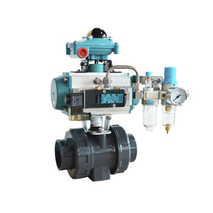 Vanne à boisseau sphérique - SuZhou KoSa Environmental Protection CO.,LTD - à commande par levier / électrique / pneumatique