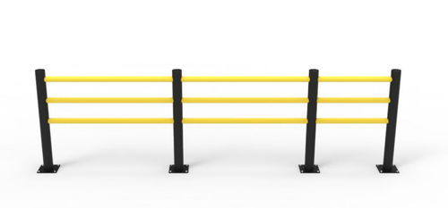 Barrière piétonne - Delta - d-flexx Europe GmbH - flexible / 3 rails