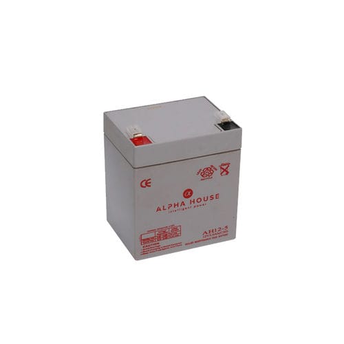 Batterie rectangulaire - AH12-5 - Alpha House Ltd - 12 V / UL / CE