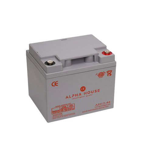 Batterie rectangulaire - AH12-44 - Alpha House Ltd - 12 V / UL / CE