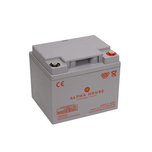 Batterie rectangulaire - AH12-45C - Alpha House Ltd - 12 V / UL / CE