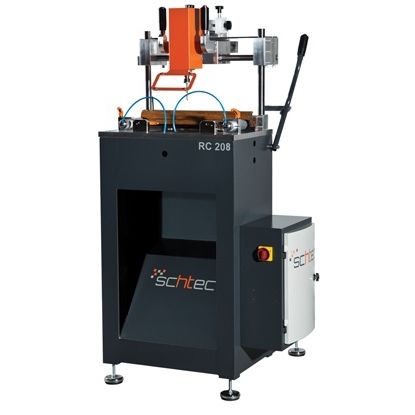 Détoureuse à copier pour PVC - RC 208 - SCHTEC MACHINERY - pour aluminium / avec serrage pneumatique