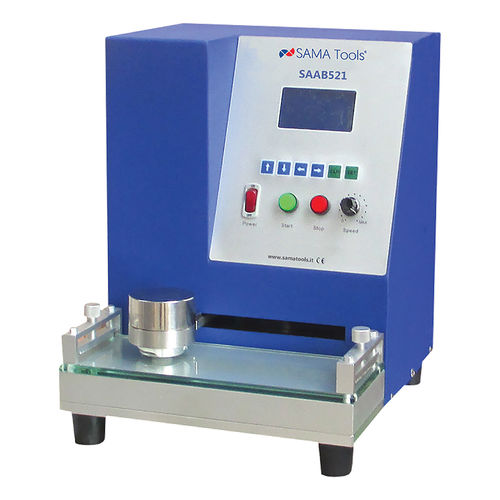 Machine de test d'abrasion par solvant - SAAB521 - S.A.M.A. ITALIA SRL - manuelle