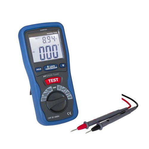 Testeur d'isolement - SAMR500 - S.A.M.A. ITALIA SRL - portable / numérique
