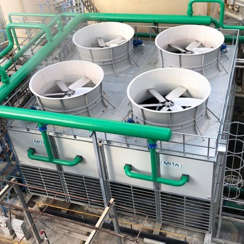 Tour de refroidissement modulaire - PMM series - MITA Cooling Technologies S.r.l. - haute capacité / pour l'industrie agroalimentaire / pour l'industrie pharmaceutique
