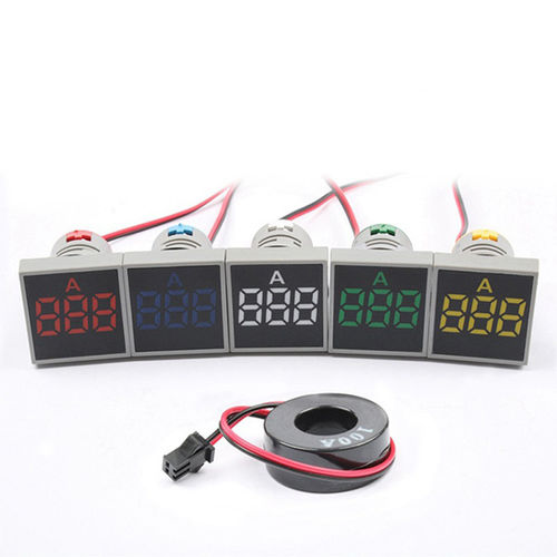 Indicateur de courant - AD101-22AM series - Shenzhen Yikia - numérique / à LED / pour montage sur panneau