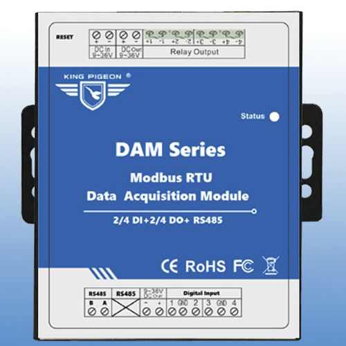 Module E/S déportées - DAM1 series - King Pigeon Hi-Tech Co., Ltd. - numérique / Modbus RTU / RS485