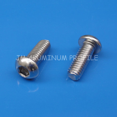 Vis à tête bombée - F6 series - JM Aluminum Profile Accessories Co., Limited - Allen / en acier