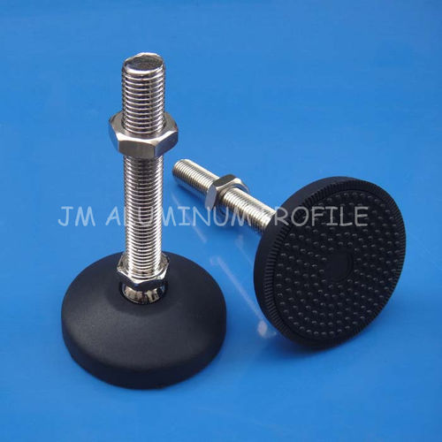 Pied de mise à niveau - D series - JM Aluminum Profile Accessories Co., Limited - de machine / en nylon / pour charges lourdes