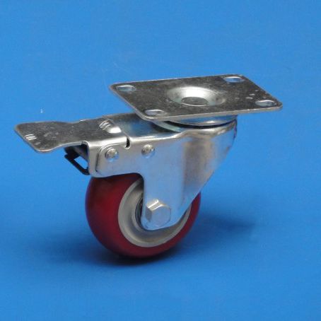 Roulette pivotante - JMB series - JM Aluminum Profile Accessories Co., Limited - à platine / avec frein