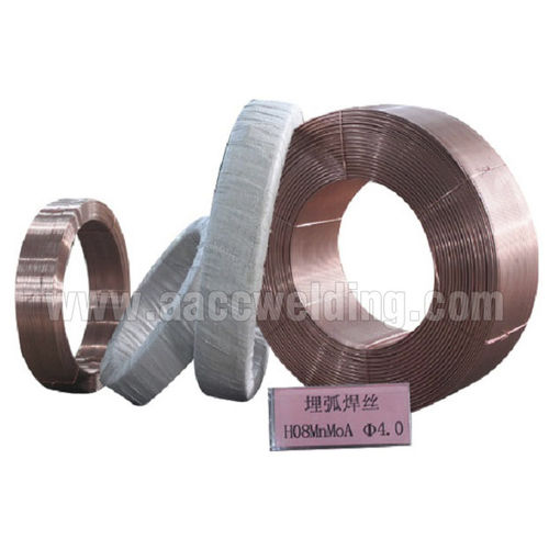 Fil de soudage à âme décapante - Em12K H08A, Em12 Eh14 - ANHUI ARTS & CRAFTS IMP & EXP CO., LTD. - à l'arc sous flux en poudre