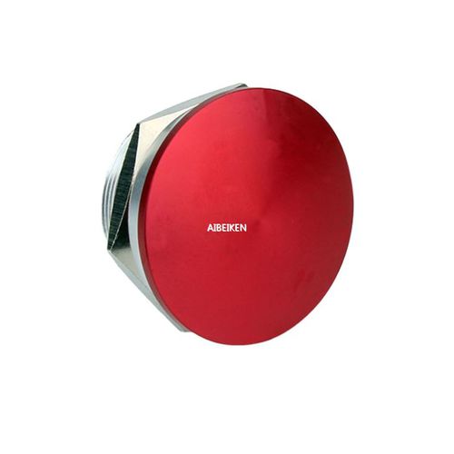 Bouton poussoir coup de poing - IB16S-M10Y - YUEQING AIBEIKEN ELECTRIC CO., LTD. - IP67 / industriel / en métal