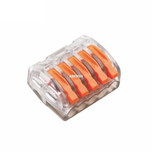 Connecteur pour fil - 222 series - YUEQING AIBEIKEN ELECTRIC CO., LTD. - d'alimentation électrique / 5 pôles / 2 pôles