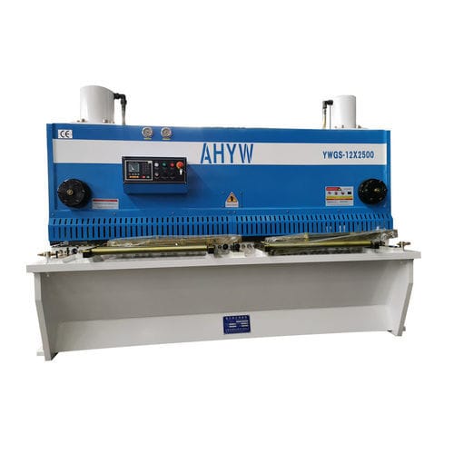 Cisaille hydraulique - YWGS-12X2500 E21S - Anhui Yawei Machine Tool Manufacturing Co., Ltd. - à tôle / guillotine / CNC