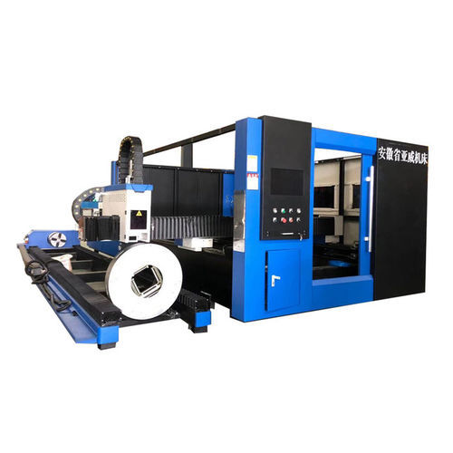 Machine de découpe laser - 6020-6000W - Anhui Yawei Machine Tool Manufacturing Co., Ltd. - laser à fibre / pour métal / pour tubes métalliques