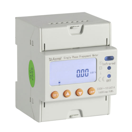 Compteur d'énergie électrique monophasé - ADL100-EY - ACREL CO., LTD. - sur rail DIN / RS-485 / 50 Hz