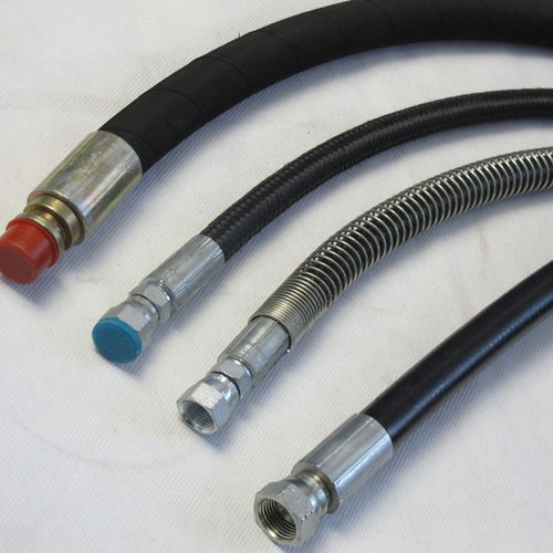 Assemblage de tuyau flexible hydraulique - ENUO X&H GROUP LIMITED - en acier / haute pression