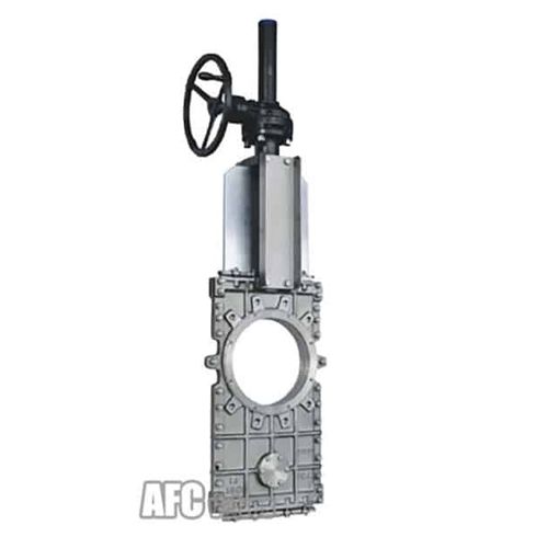 Vanne à guillotine - HEFEI AFC INTERNATIONAL TRADE CO., LTD. - électrohydraulique / pneumatique / manuelle